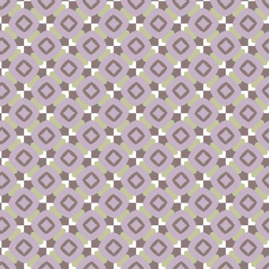 Geometrik şekilli kusursuz desen vektör çizimi