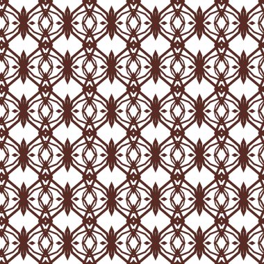Geometrik şekilli kusursuz desen vektör çizimi