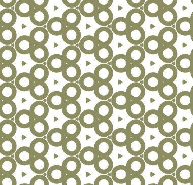 Geometrik şekilli kusursuz desen vektör çizimi