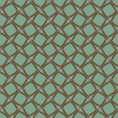 Geometrik şekilli kusursuz desen vektör çizimi