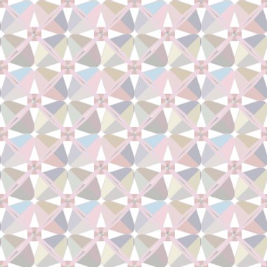 Modern geometrik vektör tasarımı, kusursuz desen çizimi