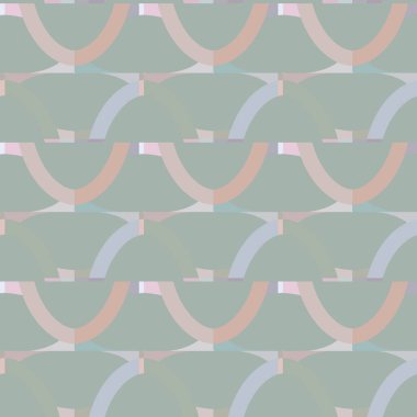 Geometrik şekilli kusursuz desen vektör çizimi