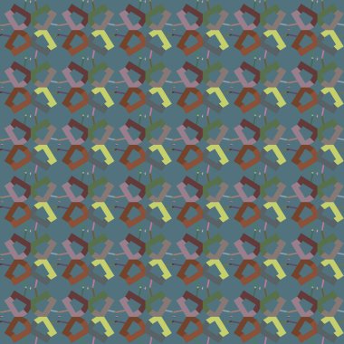 modern geometrik vektör tasarımı, kusursuz desen 