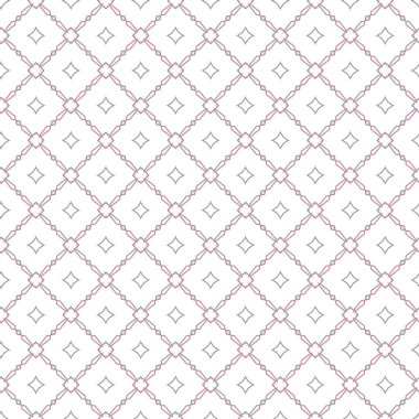 Geometrik şekilli kusursuz desen vektör çizimi