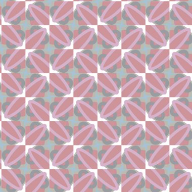 Modern geometrik vektör tasarımı, kusursuz desen çizimi