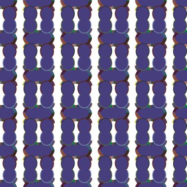 Geometrik şekilli kusursuz desen vektör çizimi