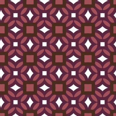 Modern geometrik vektör tasarımı, kusursuz desen çizimi