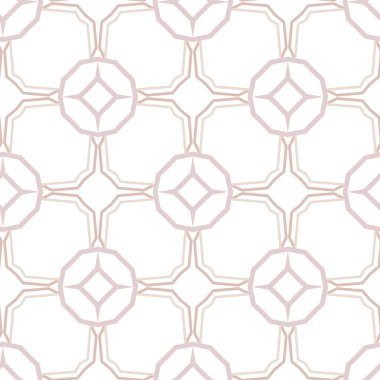 Geometrik şekilli kusursuz desen vektör çizimi