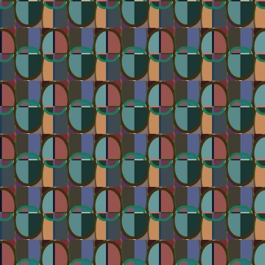 modern geometrik vektör tasarımı, kusursuz desen 