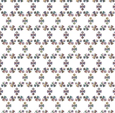 Modern geometrik vektör tasarımı, kusursuz desen çizimi