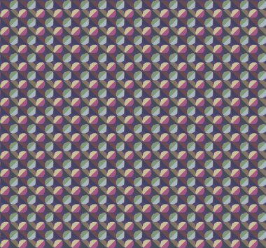 Geometrik şekilli kusursuz desen vektör çizimi