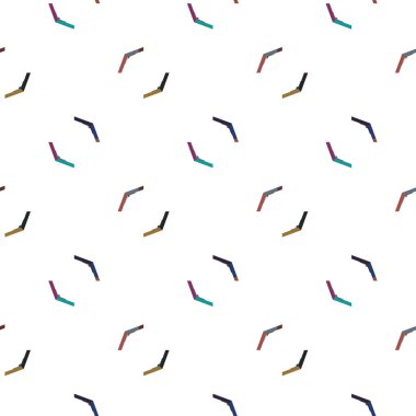 Geometrik şekilli kusursuz desen vektör çizimi