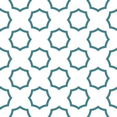 Geometrik şekilli kusursuz desen vektör çizimi