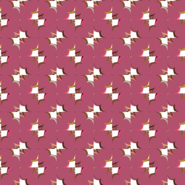 Modern geometrik vektör tasarımı, kusursuz desen çizimi