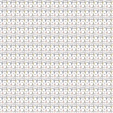 Geometrik şekilli kusursuz desen vektör çizimi