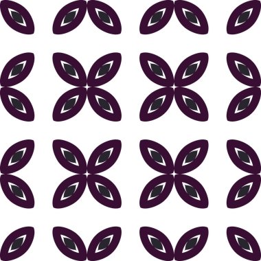 Modern geometrik vektör tasarımı, kusursuz desen çizimi