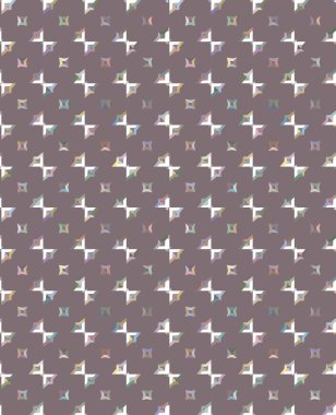 Modern geometrik vektör tasarımı, kusursuz desen çizimi