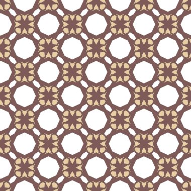 Geometrik şekilli kusursuz desen vektör çizimi