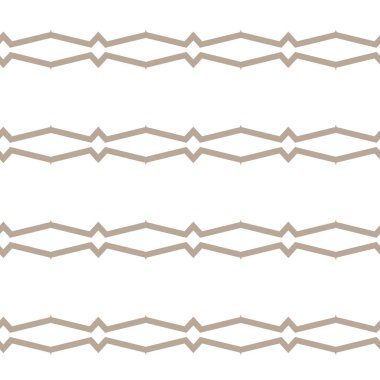 Geometrik şekilli kusursuz desen vektör çizimi