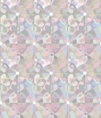 Geometrik şekilli kusursuz desen vektör çizimi