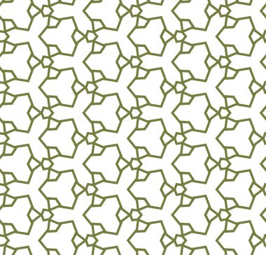 Geometrik şekilli kusursuz desen vektör çizimi