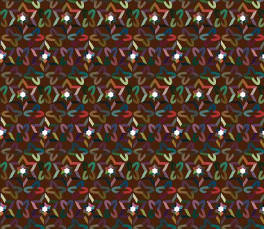 modern geometrik vektör tasarımı, kusursuz desen 