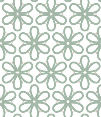 Geometrik şekilli kusursuz desen vektör çizimi