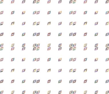 Geometrik şekilli kusursuz desen vektör çizimi