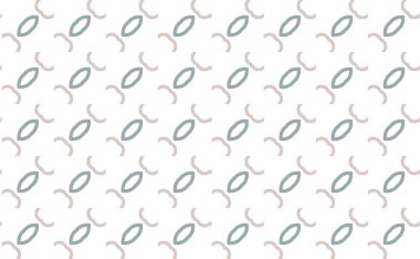 Geometrik şekilli kusursuz desen vektör çizimi