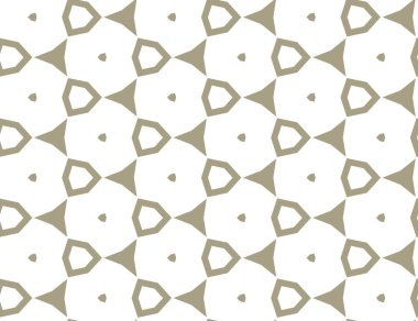Geometrik şekilli kusursuz desen vektör çizimi