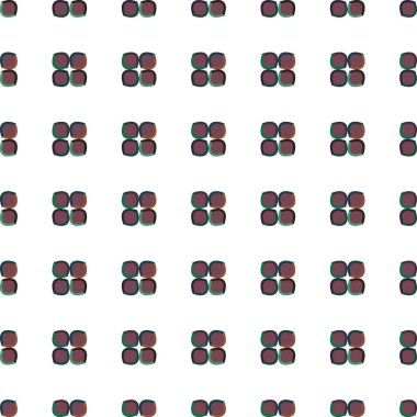 Geometrik şekilli kusursuz desen vektör çizimi