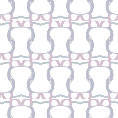 Geometrik şekilli kusursuz desen vektör çizimi