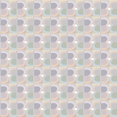 Geometrik şekilli kusursuz desen vektör çizimi