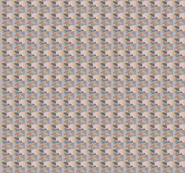 Geometrik şekilli kusursuz desen vektör çizimi