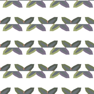 Geometrik şekilli kusursuz desen vektör çizimi