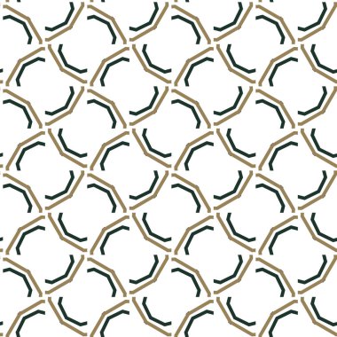 Geometrik şekilli kusursuz desen vektör çizimi