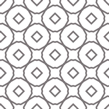 Geometrik şekilli kusursuz desen vektör çizimi