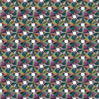 modern geometrik vektör tasarımı, kusursuz desen 