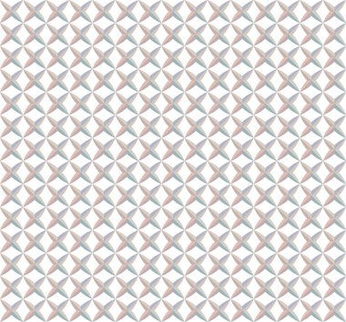 Geometrik şekilli kusursuz desen vektör çizimi