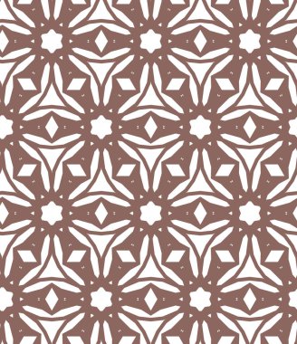 Geometrik şekilli kusursuz desen vektör çizimi