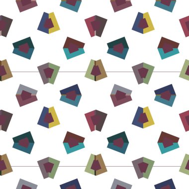 modern geometrik vektör tasarımı, kusursuz desen 