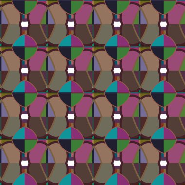 modern geometrik vektör tasarımı, kusursuz desen 