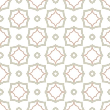 Geometrik şekilli kusursuz desen vektör çizimi