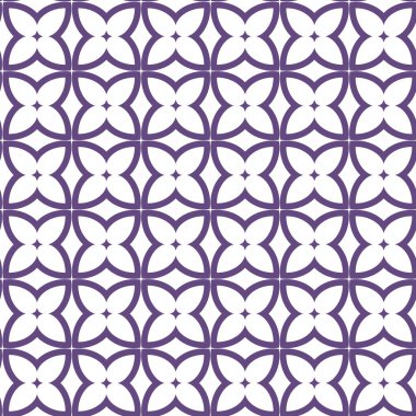 Geometrik şekilli kusursuz desen vektör çizimi