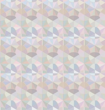 Geometrik şekilli kusursuz desen vektör çizimi