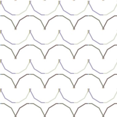 Geometrik şekilli kusursuz desen vektör çizimi