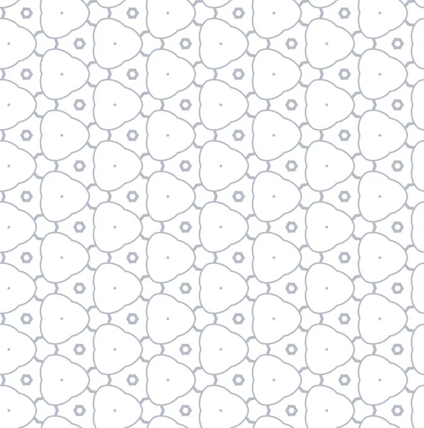 幾何学的な図形ベクトル図とシームレスなパターン — ストックベクタ