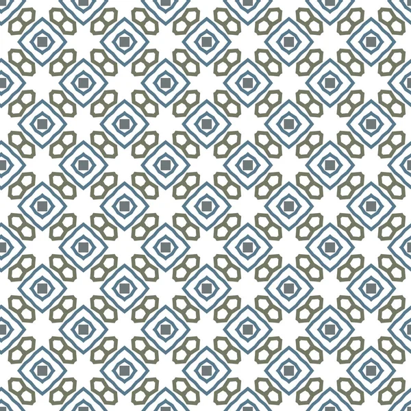 Modern Geometric Vector Design Seamless Pattern — Stock Vector