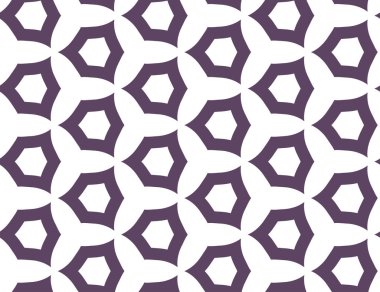 Geometrik şekilli kusursuz desen vektör çizimi