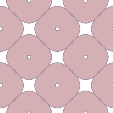 Geometrik şekilli kusursuz desen vektör çizimi